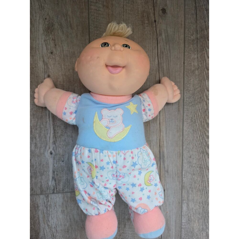 Vintage 1990 Cabbage Patch Kids‎ Little Lullabye Doll First Edition Hasbro Plush